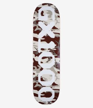 GX1000 OG Logo 8.375" Skateboard Deck (camo white)