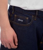 Obey Bigwig Denim Shorts (rinse indigo)