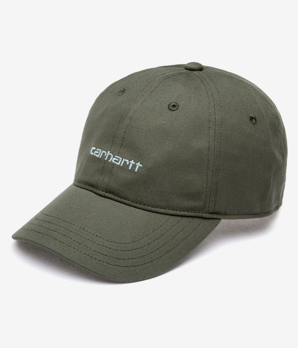 Carhartt WIP Canvas Script Gorra (leaf tourmaline)