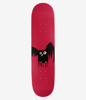 Antiz Hiboo Kid 7.25" Skateboard Deck (red)