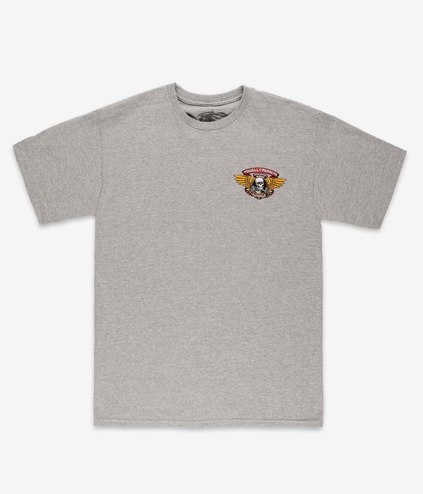 Powell-Peralta Winged Ripper T-Shirt (greymottled)