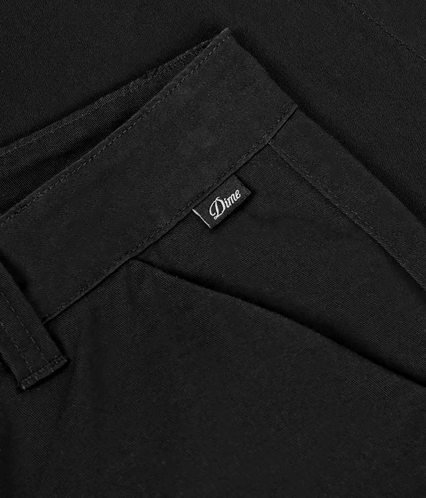 Dime Baggy Chino Shorts (black)