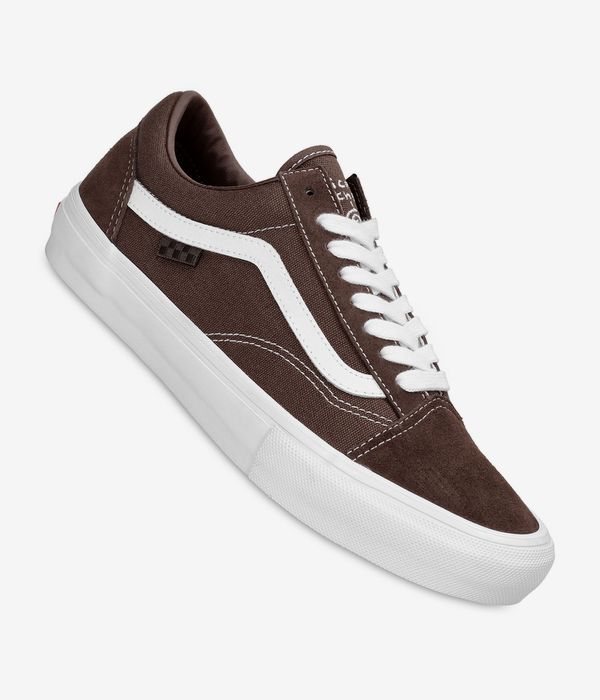 Shop Vans Skate Old Shoes (nick michel brown white) online skatedeluxe