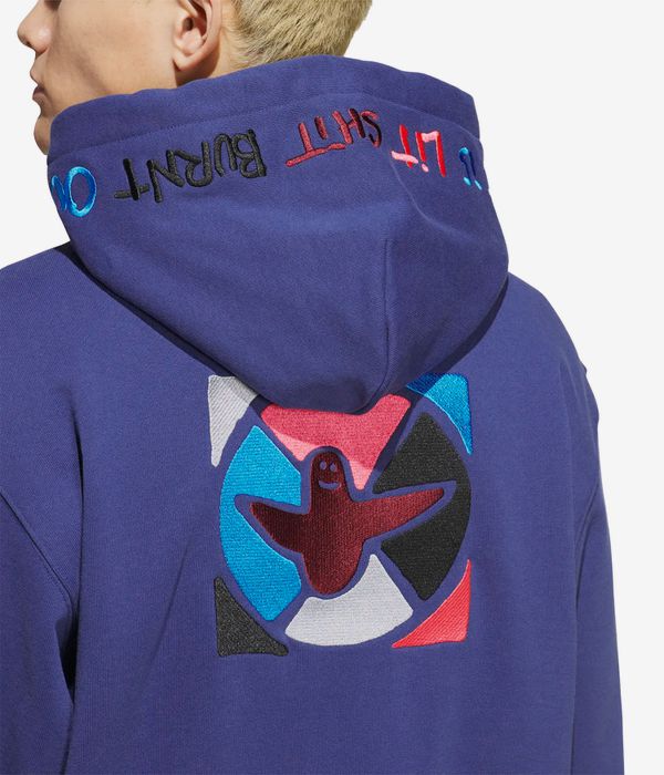 adidas Gonz Graph Zip-Hoodie (muted purple)