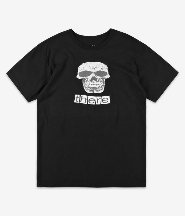 There Skull T-Shirt (black white)