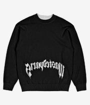 Wasted Paris Pitcher Reverse Sweatshirt (white black)