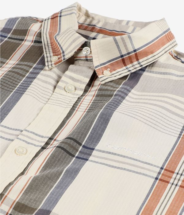 Carhartt WIP Roslin Dobby Shirt (check natural wax)