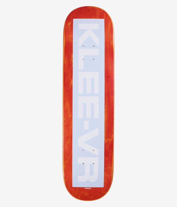 Cleaver Sticker 8.25" Skateboard Deck (celeste)