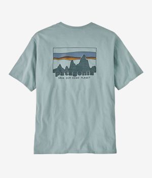 Patagonia 73 Skyline Organic T-shirt (thermal blue)