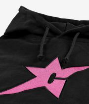 Carpet Company C-Star Logo Bluzy z Kapturem (black pink)