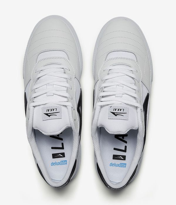 Lakai Cambridge Shoes (white leather)