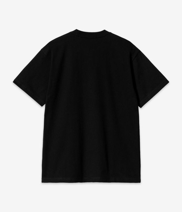 Carhartt WIP Flaming Ducks Organic T-Shirt (black)