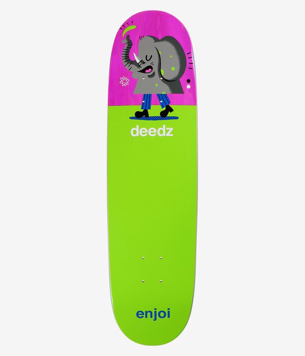 Enjoi Deedz High Waters 8.375" Skateboard Deck (green)