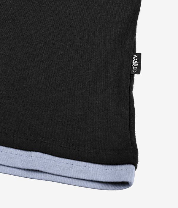 Wasted Paris Yard T-Nine Camiseta (black light blue)