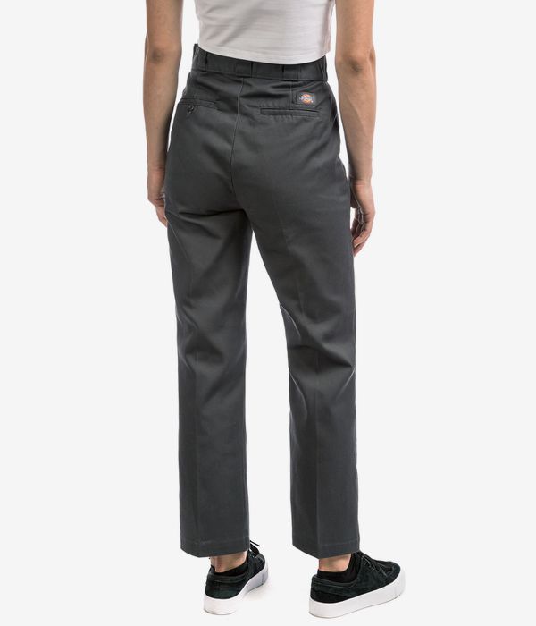 Dickies Elizaville work trousers in dark grey - ShopStyle