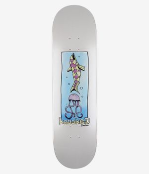 Krooked Knox Ocean Animal 8.5" Planche de skateboard (white)