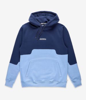 Anuell Circuit Organic sweat à capuche (navy light blue)