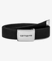 Carhartt WIP Clip Chrome Belt (black)