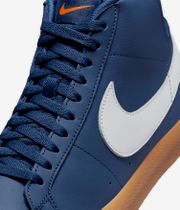 Nike SB Zoom Blazer Mid Chaussure (navy white navy gum)