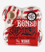 Bones STF V4 Series VI Wheels (white red) 52mm 103A 4 Pack