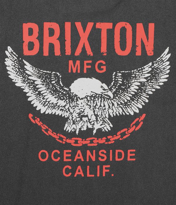 Brixton Waller T-Shirt (black worn wash)