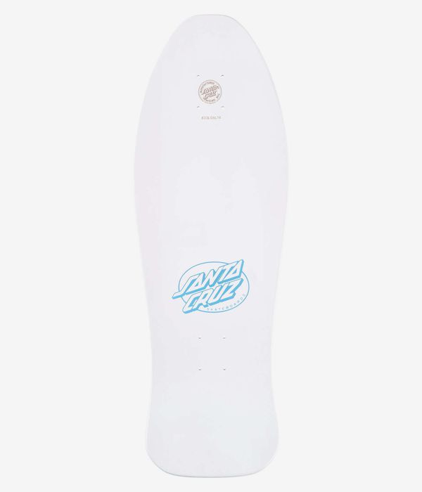 Santa Cruz Toyoda Reissue 10.4" Planche de skateboard (white)