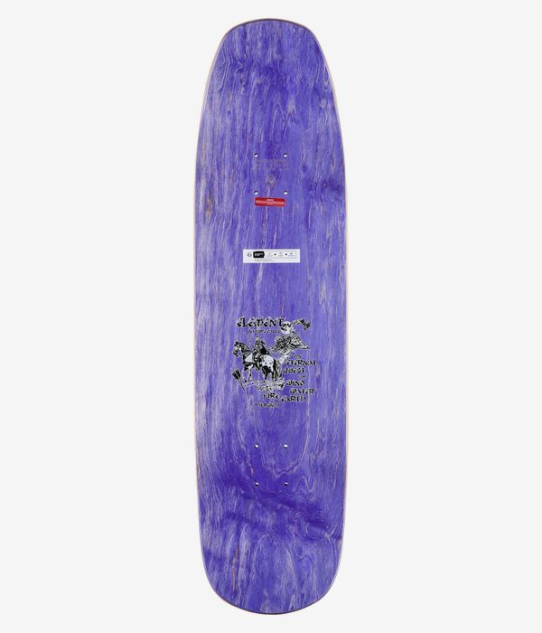 Element Madars Nature Calls 8.5" Skateboard Deck (blue)