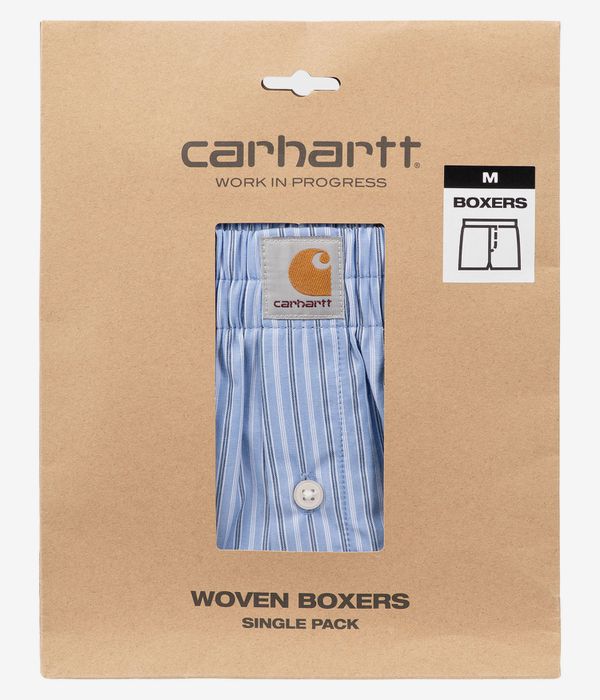 Carhartt WIP Keene Stripe Boxershorts (curacao)