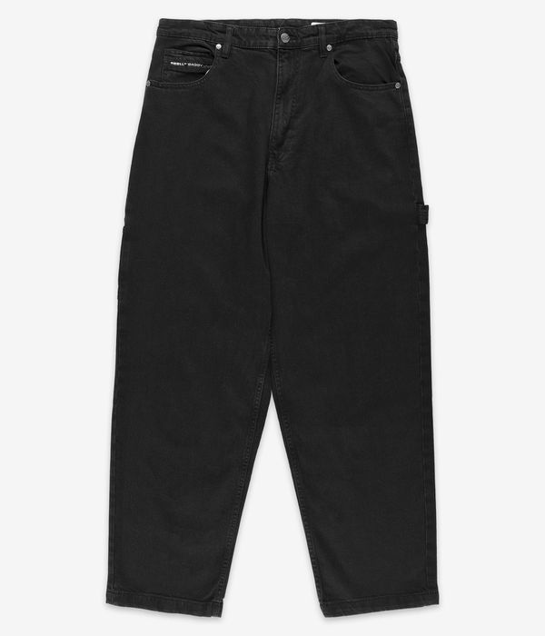 REELL Baggy Worker Jeansy (classic black wash)