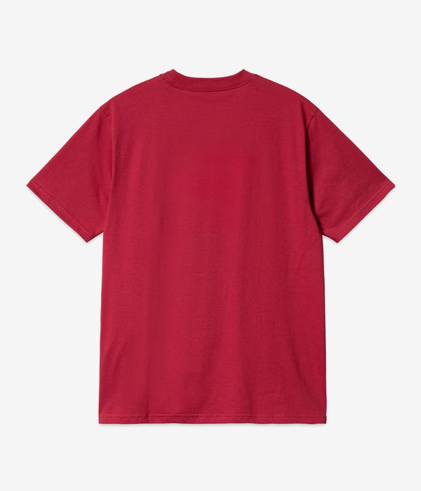 Carhartt WIP Fibo Organic T-Shirty (cherry)