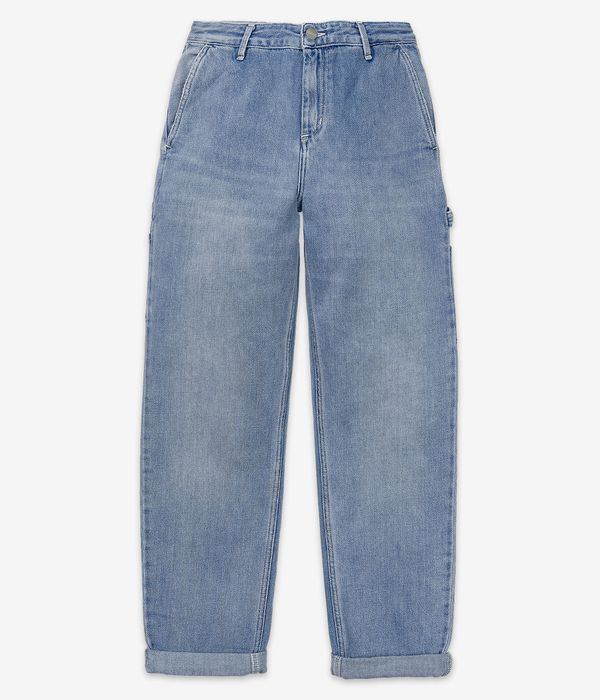 Carhartt WIP Pierce Light Blue Jeans  Light blue jeans, Womens bottoms,  Urban outfitters women