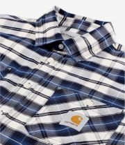 Carhartt WIP Tarbell Oxford Shirt (check dark navy white)