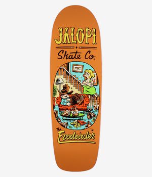 Anti Hero Team Jalopi Freeloader 10.14" Skateboard Deck (orange)