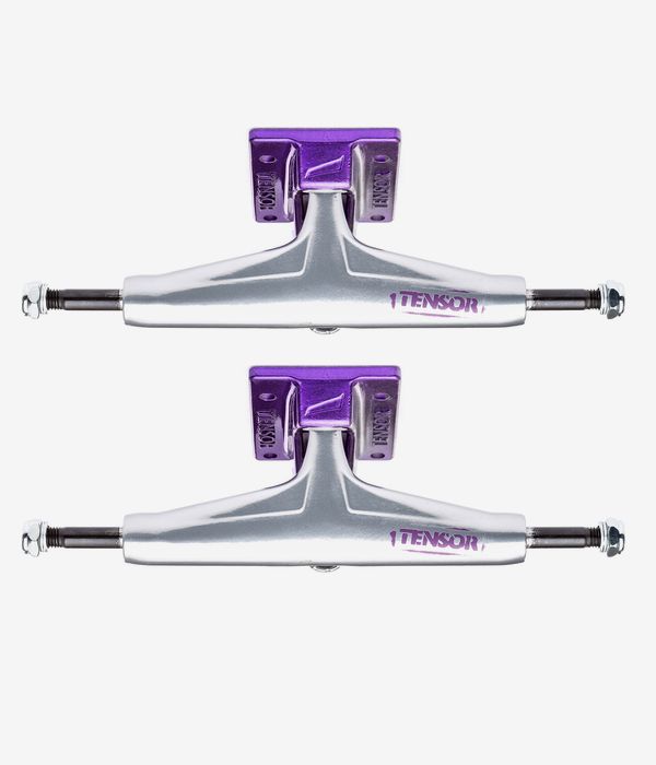Tensor Stencil Mirror Aluminium 5.5" All Terrain Truck (purple fade) 8.25" 2 Pack