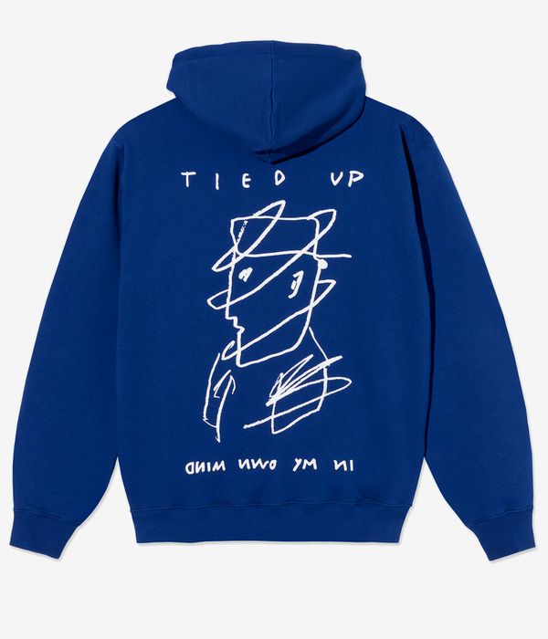 Polar Dave Tied Up sweat à capuche (ultramarine)