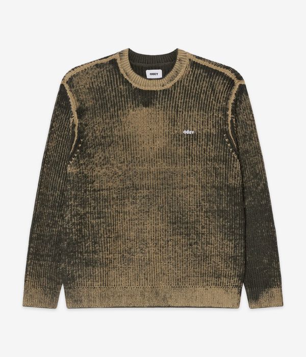 Obey Spray Effect Sweatshirt (kambaba)