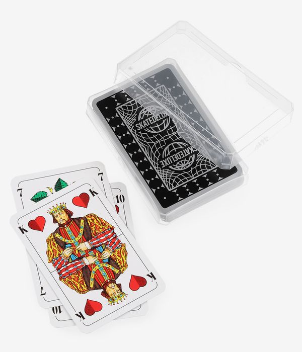 skatedeluxe World Playing Cards Akcesoria. (black)