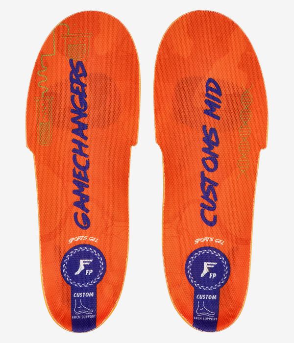 Footprint Gamechangers Sport Mid Insoles (sport orange)