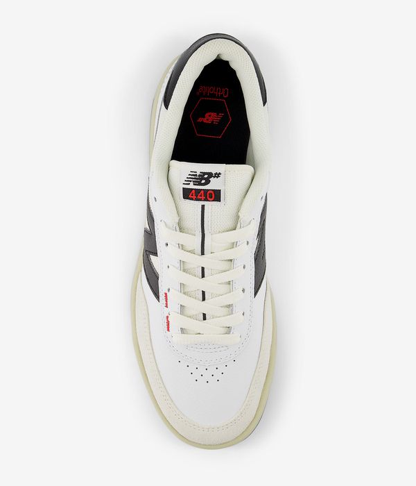 New Balance Numeric 440 V2 Shoes (white black white)