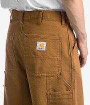 Carhartt WIP Single Knee Pant Organic Dearborn Broeken (deep h brown aged canvas)