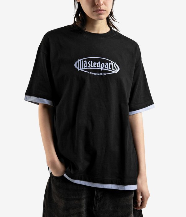 Wasted Paris Yard T-Nine Camiseta (black light blue)