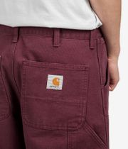 Carhartt WIP Double Knee Pant Organic Dearborn Pants (malbec aged canvas)