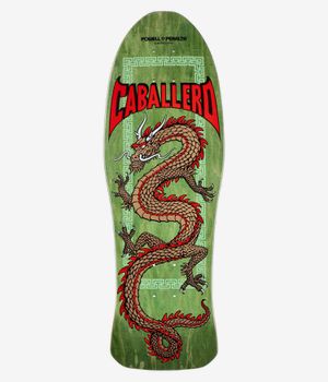 Powell-Peralta Caballero Chinese Dragon 10" Skateboard Deck (sage green)