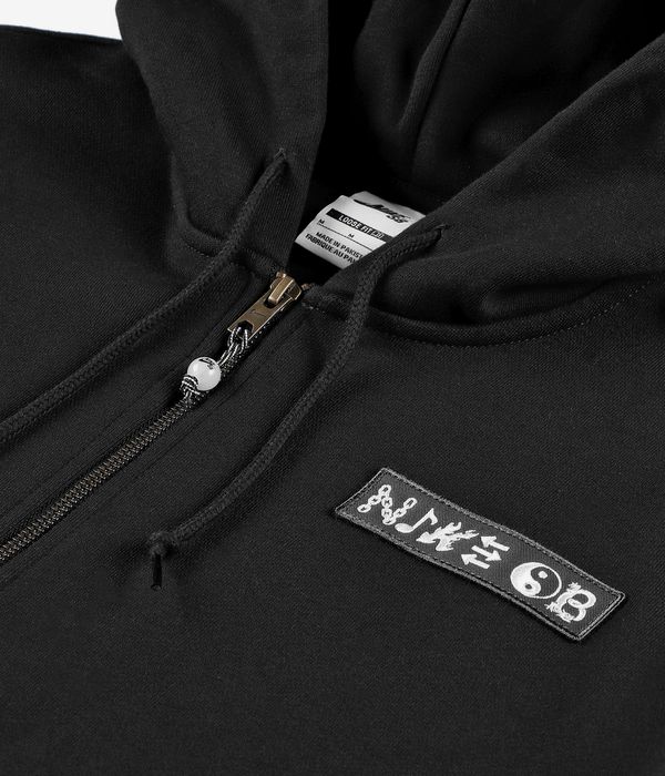 Nike SB Logo Zip-Hoodie (black)