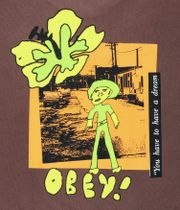 Obey You Have to Have a Dream T-Shirty (pigment java brown)