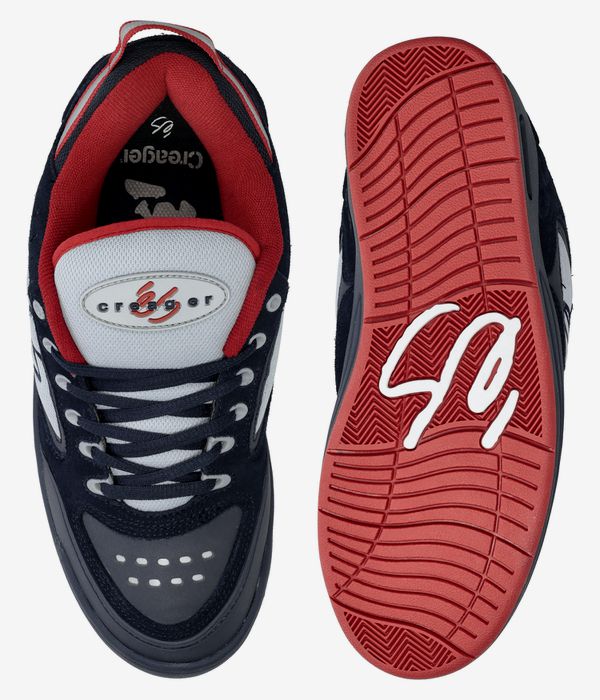 éS Creager Shoes (navy grey red)