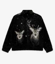 Obey Deer Sherpa Jacke (black multi)
