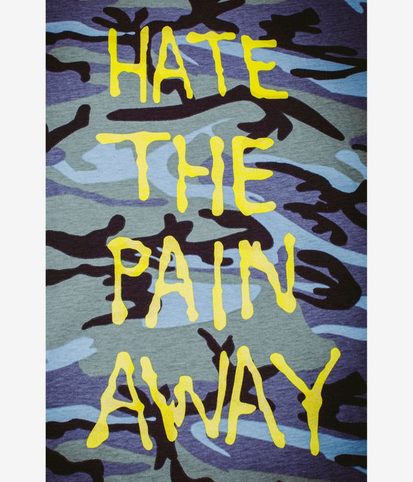 Fucking Awesome Hate The Pain Away T-Shirt (blue camo)