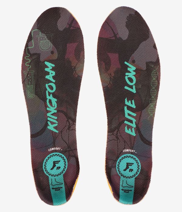 Footprint King Foam Elite Sport Quantum Heel Low Semelle (black camo green)