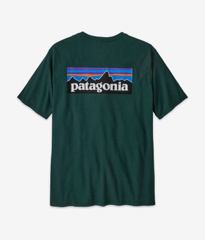 Patagonia P-6 Logo Responsibili T-shirt (cascade green)